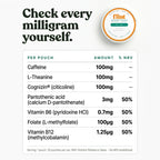 Flint Cool Mint Caffeine Nootropic Pouches